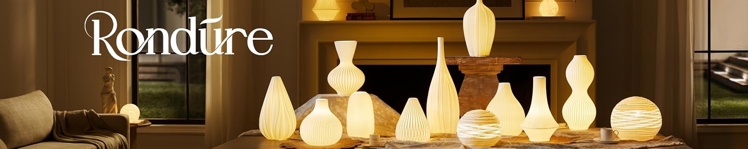RONDURE : Explore Artistic Ceramic Lighting,Let Your Home Glow with Elegance,Turn Every Corner into a Beautiful Space